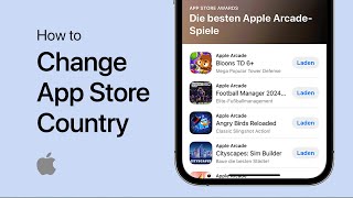 How To Change App Store Country or Region on iPhone  iPad [upl. by Alwyn]