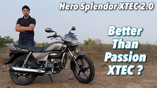 2024 Hero Splendor Plus XTEC 20 Review  Worth Buying [upl. by Imaj]