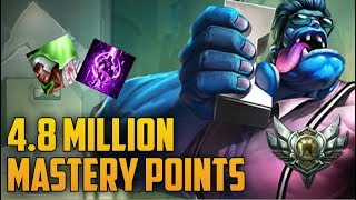 SILVER 5 DR MUNDO 4800000 MASTERY POINTS Spectate Highest Mastery Points on DR Mundo [upl. by Islek]