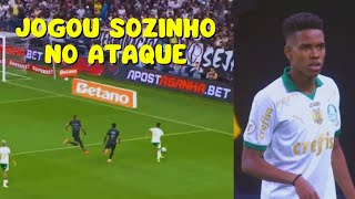 ESTEVÃO CRIOU BOAS JOGADAS  Estevão Willian vs Corinthians [upl. by Anallese]