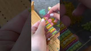 Bead Loom Bracelet Cuff by Capital City Beads DIY seed bead jewelry tutorials and beading supplies [upl. by Kalvn54]