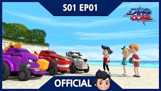 Official Eng Sub DinoCore  Im the Dino Master  3D Animation  Season 1 Episode 1 [upl. by Necila]