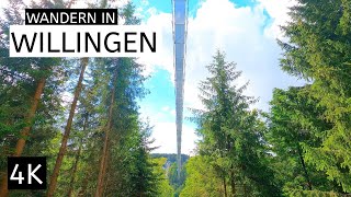 4K Wandern in Willingen  Skywalk Hängebrücke  Ettelsberg  Hochheideturm  Beautiful Impressions [upl. by Odnamla]