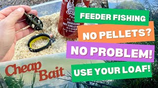 Method Feeder Fishing With Only Bread And Wafters [upl. by Nadeau]