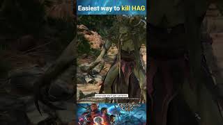 Easiest way to kill the HAG in Baldurs Gate 3 shorts gaming baldursgate 3 [upl. by Amri353]