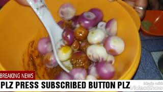 Pyaz ka achar  प्याज़ का अचार बनाने का आसान तरीका Onion Pickle Recipe [upl. by Melia]