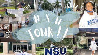 NSU Campus Tour 2021  Nova Southeastern University [upl. by Molahs]