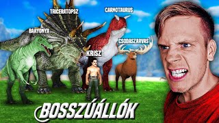 DÍNÓ BOSSZÚÁLLÓK CSAPATOT CSINÁLUNK 🤩  ARK Survival Ascended 32 [upl. by Kreegar262]