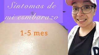 Síntomas de mi embarazo 🤢👶🏻🤰 [upl. by Obidiah751]