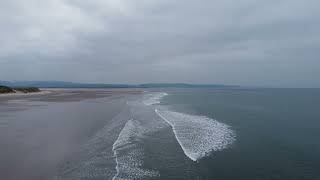 Aberdovey Beach November 2024  DJI Mini 2 Drone footage 15x No audio [upl. by Jensen]