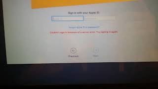 Could not sign in because of server error Mac password recovery easy fix [upl. by Honeywell]