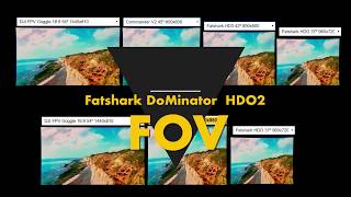 Fatshark HDO2 FOV [upl. by Eilerua]