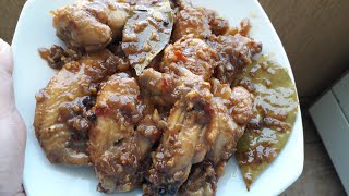 How To cook Spicy Chicken AdoboChicken Wings Adobo RecipeLutong Pinoy [upl. by Enenstein]