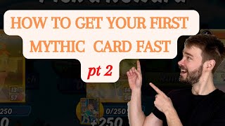 How to get your first mythic card fast in Animation Throwdown Pt 2  TWITCHINAROUNDDD [upl. by Oicirtap]