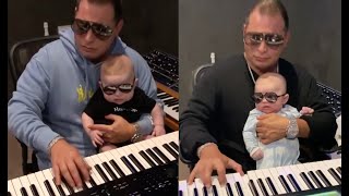 Scott Storch Teaching His Son How To Make Beats At A Young Age [upl. by Duval774]