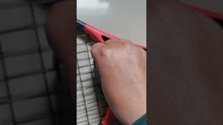 putting a vibration dampener on my tennis racket tennis sports [upl. by Eiloj]