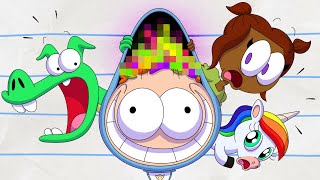 WHATS UNDER BOYS HOOD NEW Boy amp Dragon  Cartoons For Kids  WildBrain Toons [upl. by Llebanna]