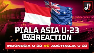 🔴 INDONESIA U23 VS AUSTRALIA U23  AFC U23 ASIAN CUP  LIVE REACTION [upl. by Akihsay]