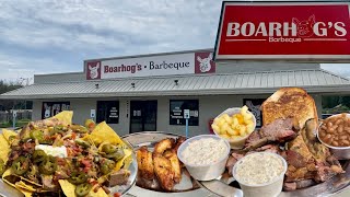 BOARHOGS BARBECUE  Huntsville Alabama [upl. by Schreck]