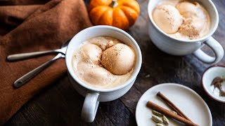 Decadent Pumpkin Spice Affogato Recipe [upl. by Ashby]