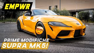 Modifico la mia SUPRA MK5 😍 Finalmente SUPRA MK5 EP 12 [upl. by Hughie]