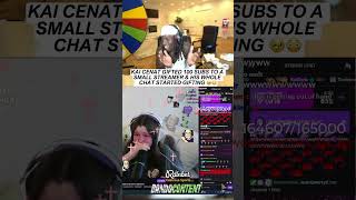 Kai Cenat Gifted 100 Subs To A Small Streamer 🥹 Emotional [upl. by Binetta]