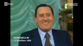 Alberto Sordi racconta la sua domenica  „Domenica In” con Edwige Fenech e Pippo Baudo 21121980 [upl. by Moyers]