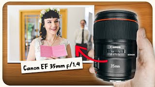 Canon EF 35mm f14L II is the ONLY lens that youll probably NEED [upl. by Rokach]