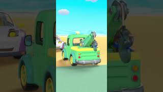 Can Gecko Save Weasel  Geckos Garage  Trucks For Children  Cartoons For Kids  shorts [upl. by Reisman]