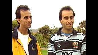 The Antonich twins interview at Stawell  mid 1990s [upl. by Nhar]