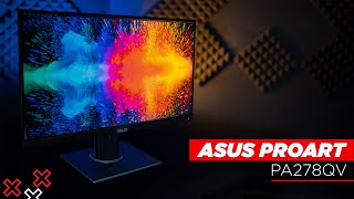 El monitor profesional económico si existe  Review Asus ProArt PA278QV [upl. by Duj]