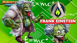 FRANK EINSTEIN  REVIEW  Dr Viktor que hiciste  Monster Legends [upl. by Nylorahs549]