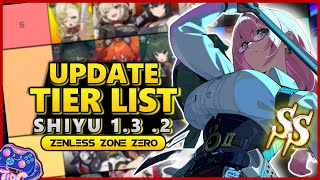 UPDATE TIER LIST  Dị Thường Xưng Bố Meta   Shiyu Mùa 13  Nửa Sau Tháng 11  Zenless Zone Zero [upl. by Kawai]