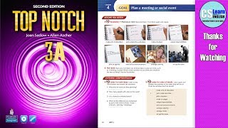 Top Notch 3 Unit 3 Lesson 4 Plan a meeting or social event [upl. by Eisenstark10]