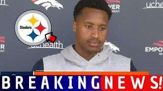 SURPRISE SEE WHAT COURTLAND SUTTON SAID ABOUT FACING THE STEELERS IT SHOOK THE WEB STEELERS NEWS [upl. by Canute960]