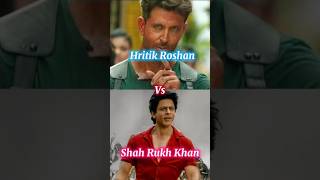 Hrithik Roshan 🆚 Shah Rukh Khan full comparison 💥 song shortvideo viralreels foryou [upl. by Akinahc]