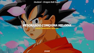 Dragon Ball Super Ending 3 Full  Usubeni  LACCO TOWER  AMV sub español [upl. by Xel]