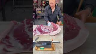 Pork cut  The best piece of meat  Slicing Pork  fresh pork pig Nov 16 [upl. by Niledam]