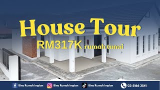 Rumah Banglo Harga Binaan 317K Tunai  Rumah Peribadi [upl. by Keene]