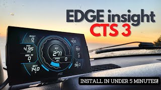 EDGE Insight CTS 3 Install in 5 minutes [upl. by Cerracchio]