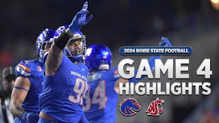 Boise State vs Washington State  2024 Game 4 Highlights [upl. by Nilesoj]