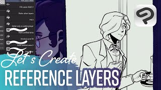 Coloring tips using reference layers  Vampbyte [upl. by Nosyla]