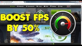 Tanki Online  How to increase fps  Reduce Lag Tutorial [upl. by Schuyler]