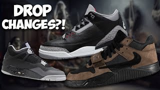 DROP CHANGES Jordan 3 Black Cements Jumpman Jack Updates amp Jordan 4 Fear EA [upl. by Rogovy]