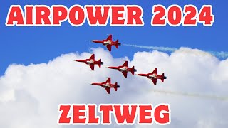 AirPower 2024 Zeltweg [upl. by Ahtnamys]