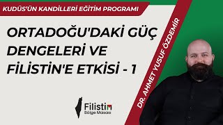 Dr Ahmet Yusuf Özdemir  Ortadoğudaki Güç Dengeleri ve Filistine Etkisi  5 Hafta 1 Ders [upl. by Obola574]