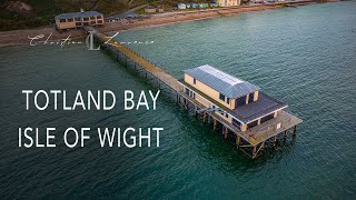 Totland Bay  Isle of Wight  Birds Eye View [upl. by Spindell]