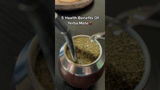 5 Health Benefits Of Yerba Mate🧉 [upl. by Filippa490]