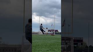 Kicking an NFL PAT field goal like viral subscribe viralvideos football shorts fyp [upl. by Flanagan]