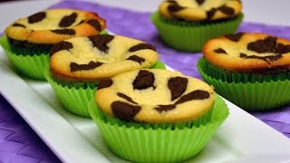 Russische Zupfkuchen Muffins  Cupcakes einfach und schnell selber machen  KanalELF Rezept 91 [upl. by Gussie]